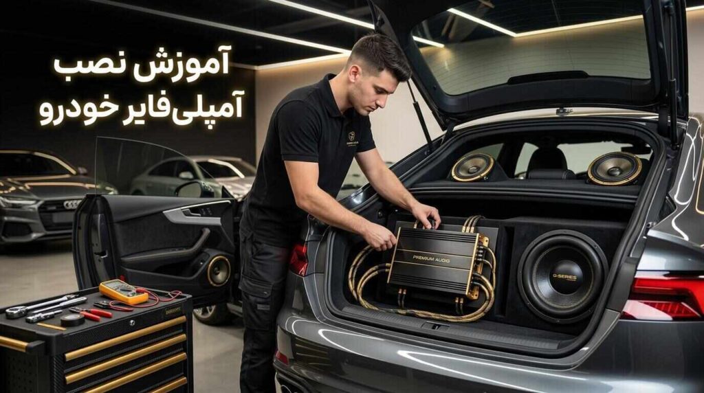 آموزش نصب آمپلی‌فایر خودرو؛ هر آنچه باید بدانید